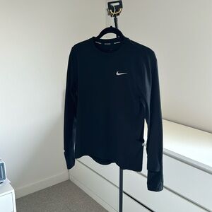 Nike, long sleeve, dry fit, size small, black